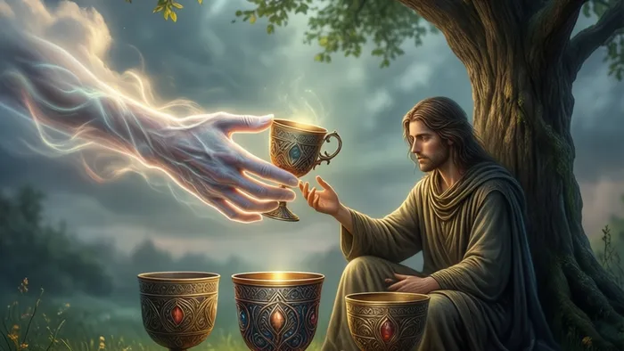 Четверка Кубков: Как увидеть чашу, которую вы не замечаете