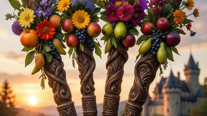 Четверка Жезлов Таро: не просто стабильность, а праздник в честь достигнутого