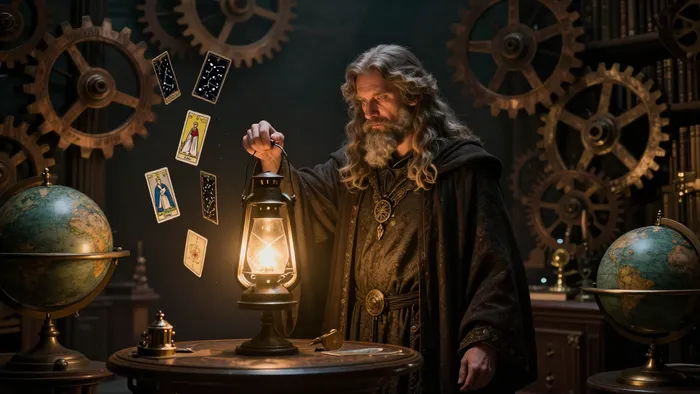 Иллюстрация к статье: Дева и Таро: Глубокий анализ архетипов, планет и скрытых ритмов судьбы