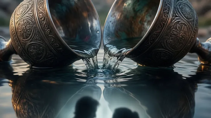 Двойка Кубков Таро: Магия первой встречи и танец отражений