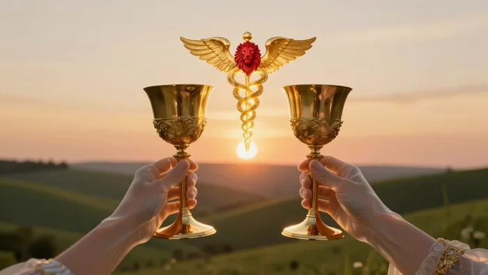 Иллюстрация к статье: Двойка Кубков в любви: глубокий разбор значения Аркана Таро