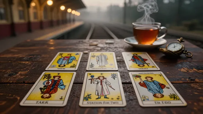 Иллюстрация к статье: Геометрия близости: Искусство толкования расклада «Вокзал для двоих»