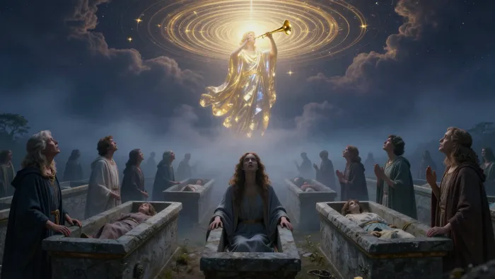 Иллюстрация к статье: Голос изнутри: Психологическая глубина аркана Суд как момент интеграции личности