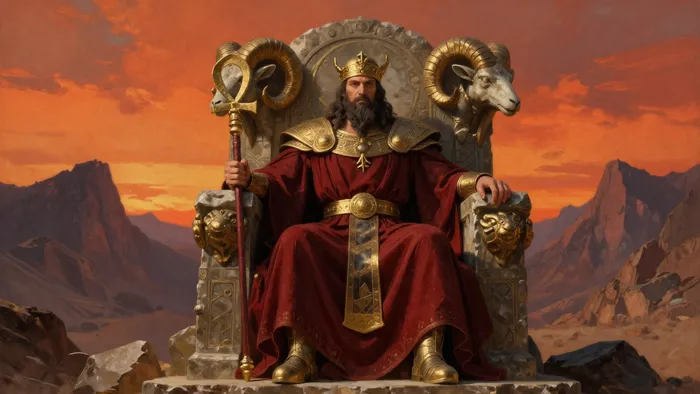 Иллюстрация к статье: Император в Таро: Архетип структуры, власти и внутреннего закона