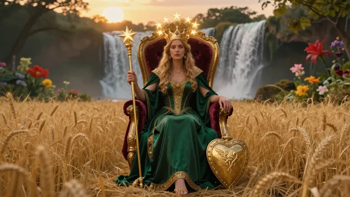 Иллюстрация к статье: Императрица в Таро: Секреты материализации и власть мягкой силы