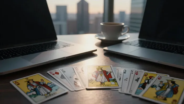 Иллюстрация к статье: Карьерный рост и гадание: как арканы Таро становятся стратегическим инструментом успеха