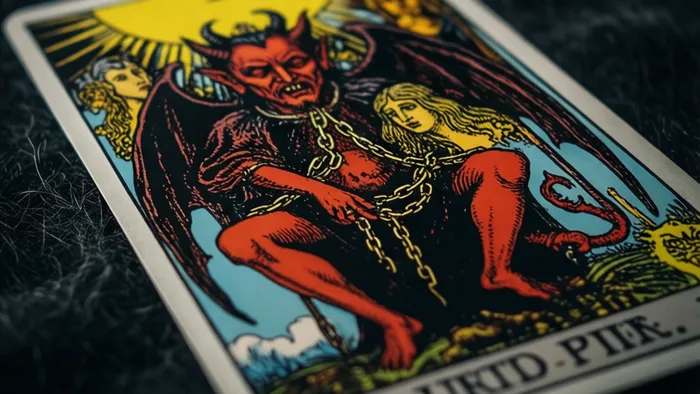 Карта Дьявол как проективный тест: Как работать с тенью через аркан иллюзии