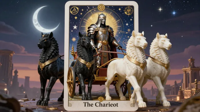 Иллюстрация к статье: Колесница: совет Аркана и искусство управления внутренним хаосом