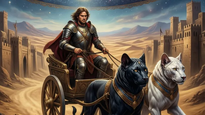 Колесница Таро: Мастерство Контроля и Триумф Воли на Пути Героя