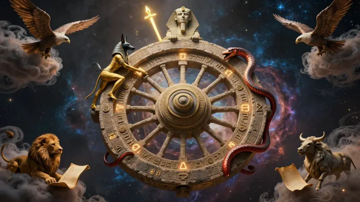 Иллюстрация к статье: Колесо Фортуны: как читать ритмы судьбы и находить точку покоя в хаосе