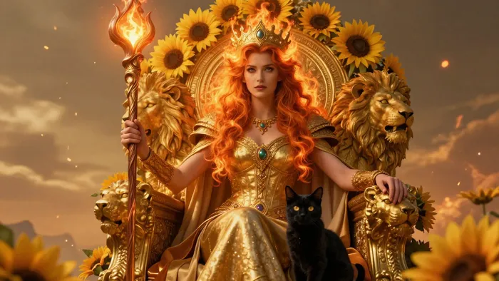 Королева Жезлов в чувствах: когда огонь становится домом