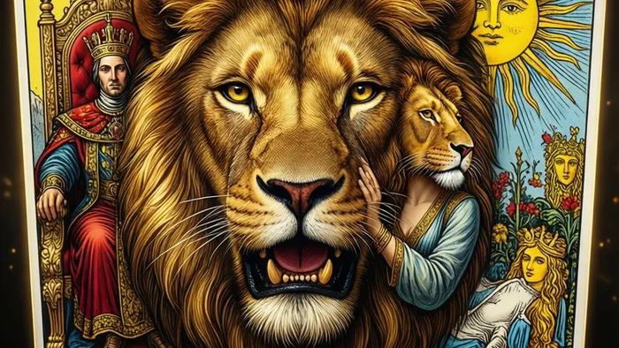 Лев и его аркан: огненное сердце колоды Таро