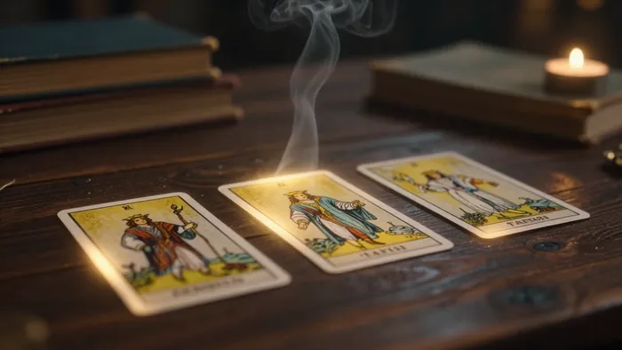 Иллюстрация к статье: Магия трех: как простой расклад открывает сложные истины