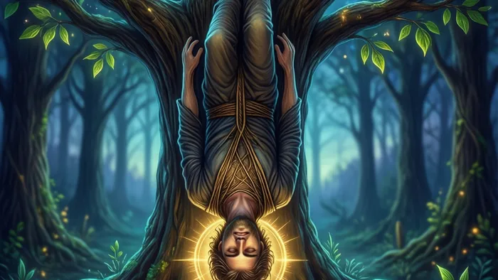 Медитация на архетип Повешенный: Как добровольная остановка открывает путь к трансформации