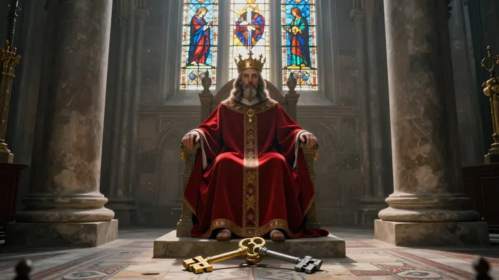 Иллюстрация к статье: Медитация на аркан Иерофант: как услышать голос внутренней мудрости через тишину традиций