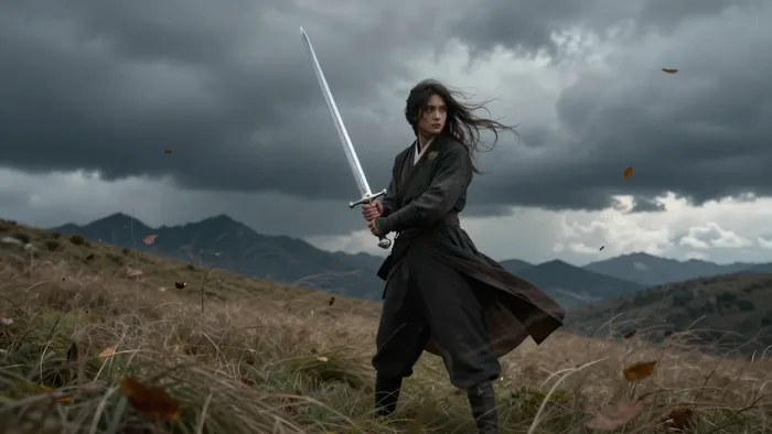 Иллюстрация к статье: Медитация на Паж Мечей: как развить интеллектуальную зоркость и услышать шепот поля