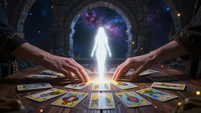 Иллюстрация к статье: Отсекая Нить Пророчества: Почему Душе Нужна Сепарация от Карт
