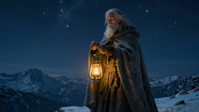 Иллюстрация к статье: Отшельник Таро на любовь: когда тишина становится самым громким признанием