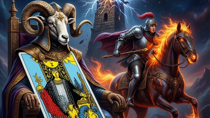 Овен и Таро: как огненный знак раскрывается в картах Старших Арканов