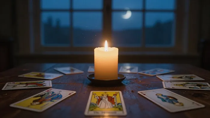 Иллюстрация к статье: Почему тишина в доме становится слишком громкой: гадание на причину одиночества и поиск внутренних ключей