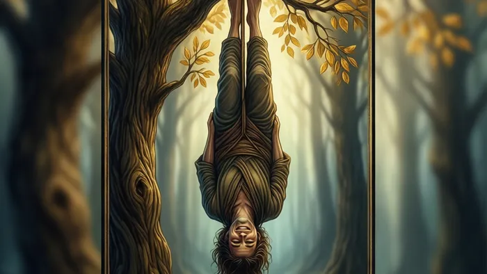 Повешенный: терапевтическая сказка о силе добровольной остановки