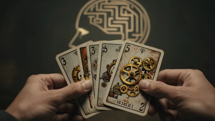 Иллюстрация к статье: Проекция навязчивости: Как Таро подсвечивает механизмы ОКР и тревожных состояний