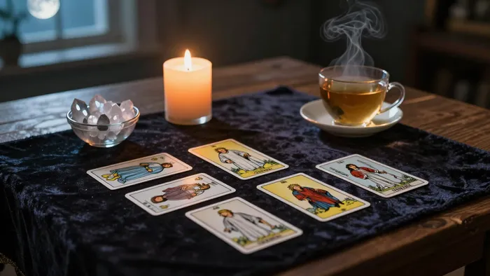 Иллюстрация к статье: Прогноз на 30 дней: как составить эффективный расклад Таро на месяц