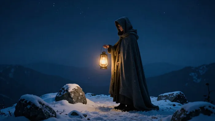 Иллюстрация к статье: Психология Отшельника: Как архетип тишины и уединения исцеляет современную психику