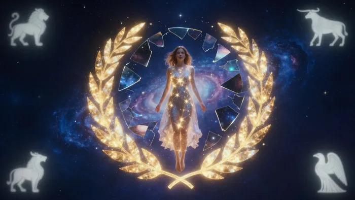 Иллюстрация к статье: Психотравма и ресурс Аркана Мир: как собрать себя из осколков через юнгианские архетипы