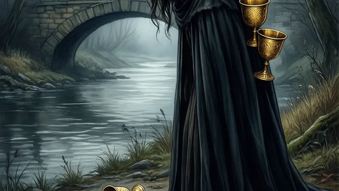 Пятерка Кубков Таро: Когда гореть нельзя, а чувствовать — необходимо. Глубокий разбор карты утраты и надежды