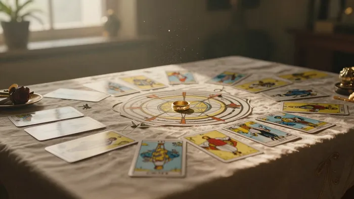 Иллюстрация к статье: Расклад на жену: как читать архетип супружества через позиции карт