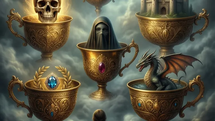 Семерка Кубков Таро: Иллюзии, Выбор и Встреча с Бессознательным