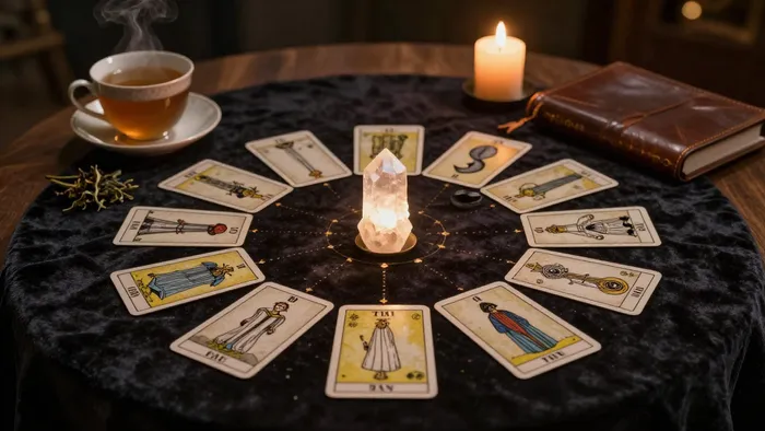 Схема расклада Таро на месяц: Как читать энергию будущего и не запутаться в иллюзиях