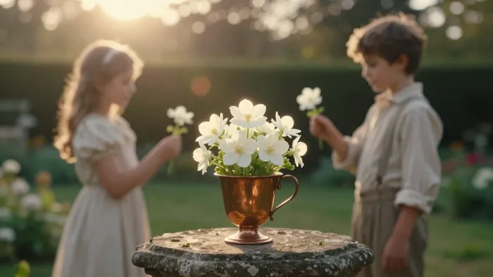 Иллюстрация к статье: Шестерка Кубков: Искусство возвращения домой через лабиринты памяти