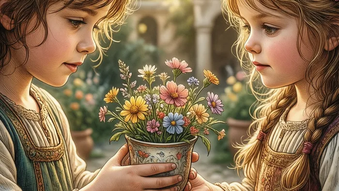 Шестерка Кубков Таро: Ностальгия, Невинность и Возвращение Прошлого в Любви