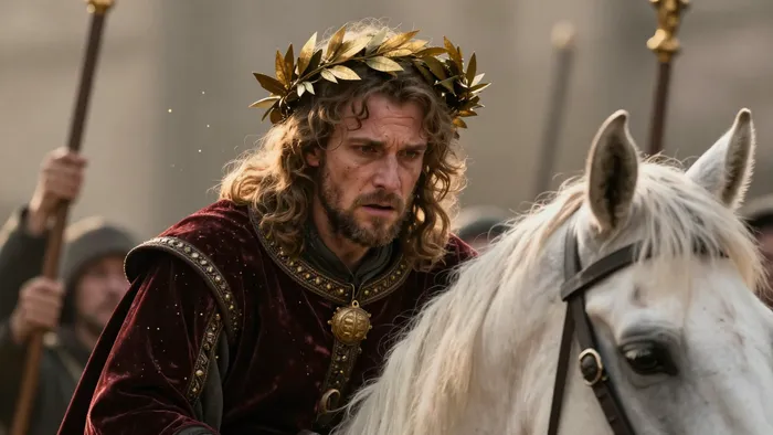 Иллюстрация к статье: Шестерка Жезлов: Почему триумф может стать ловушкой (Предостережение аркана)