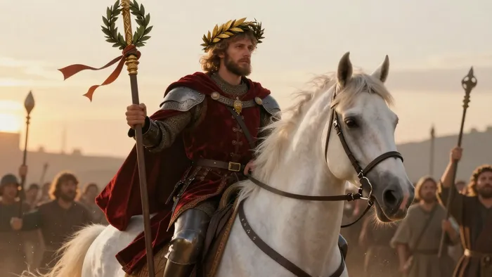 Иллюстрация к статье: Шестерка Жезлов: Триумф, признание и бремя победителя