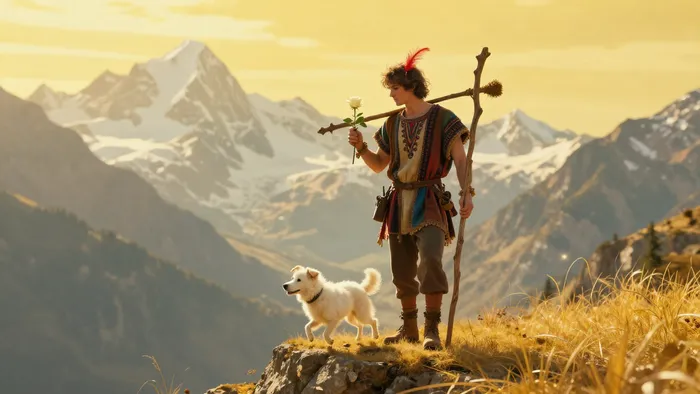 Иллюстрация к статье: Шут Таро: Прыжок в Бездну или Начало Всех Начал?