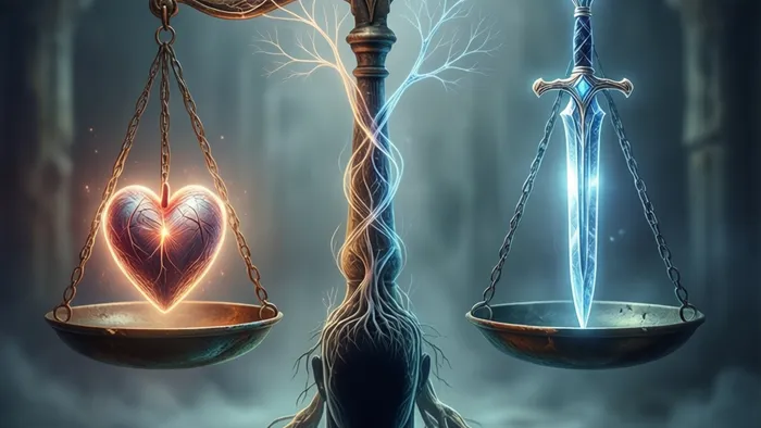 Сценарий личности «Справедливость» в Таро: Как архетип закона и морали управляет вашими выборами