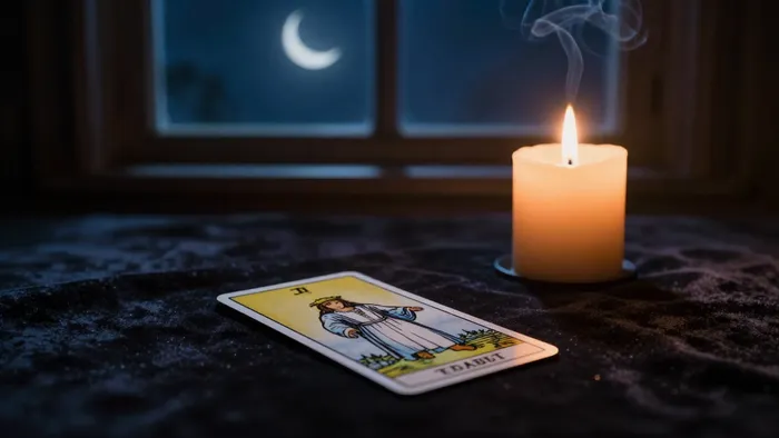 Иллюстрация к статье: Таро глубокая ночь: Когда карты говорят правду, которую мы боимся услышать днем