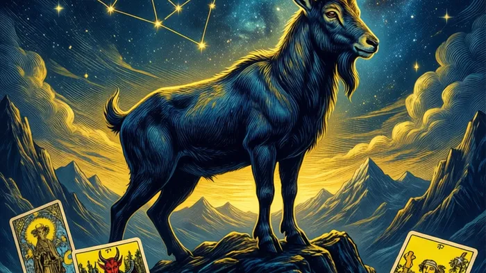 Таро и Козерог в декабре: Астрологическая алхимия времени