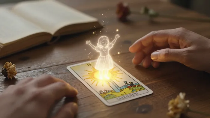 Иллюстрация к статье: Таро и Внутренний ребенок: Как 78 карт помогают исцелить то, что было забыто
