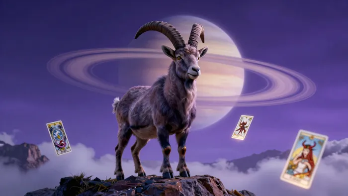 Иллюстрация к статье: Таро и звезды для Козерога на май: стратегия мягкой силы и пересборка смыслов