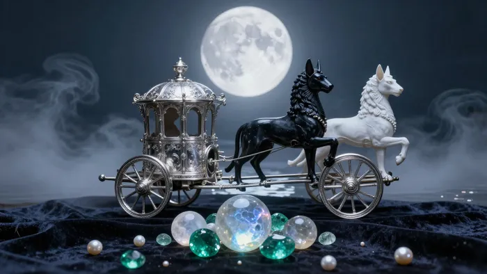 Иллюстрация к статье: Таро, Рак и магические камни: скрытая механика лунных соответствий