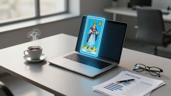 Иллюстрация к статье: Таро стартап и успех: Как древние символы помогают строить современные корпорации