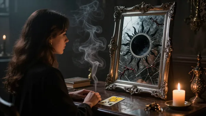 Иллюстрация к статье: Теневые значения арканов Таро: Путеводитель по темным закоулкам психики