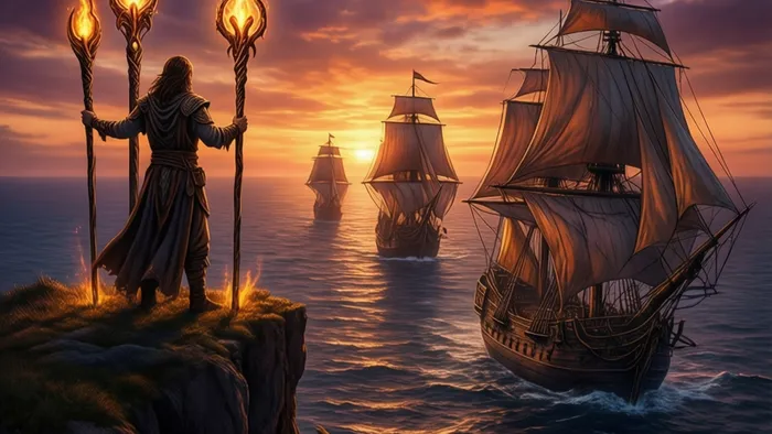 Тройка Жезлов: Как первый успех открывает путь к настоящей силе в Таро