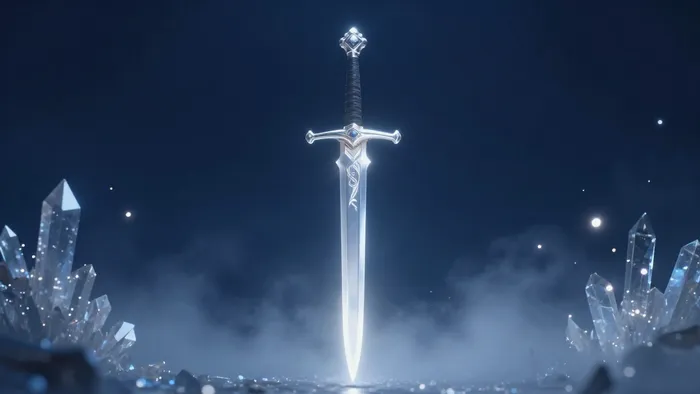 Иллюстрация к статье: Туз Мечей как карта дня: практика тотальной ясности и ментальной гигиены