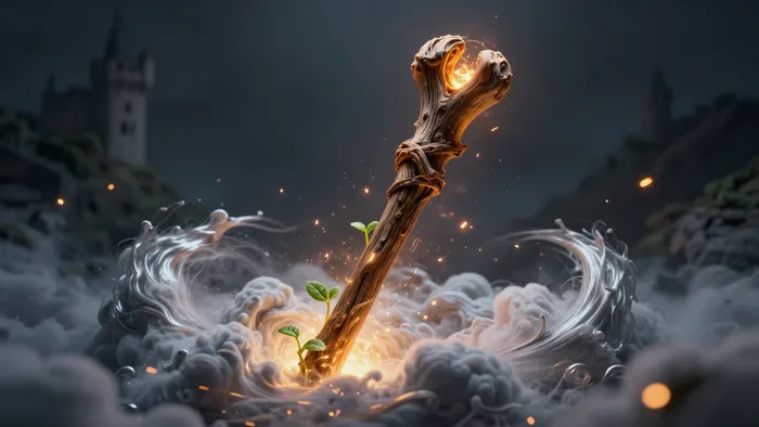 Иллюстрация к статье: Туз Жезлов: Как приручить первородную искру и услышать голос намерения