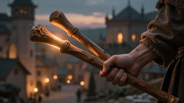 Иллюстрация к статье: Тяжесть, ставшая путем: Глубокое погружение в медитацию на Десятку Жезлов